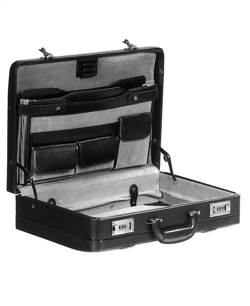 商品Mancini Leather Goods|Business Collection Expandable Attache Case,价格¥1137,第3张图片详细描述