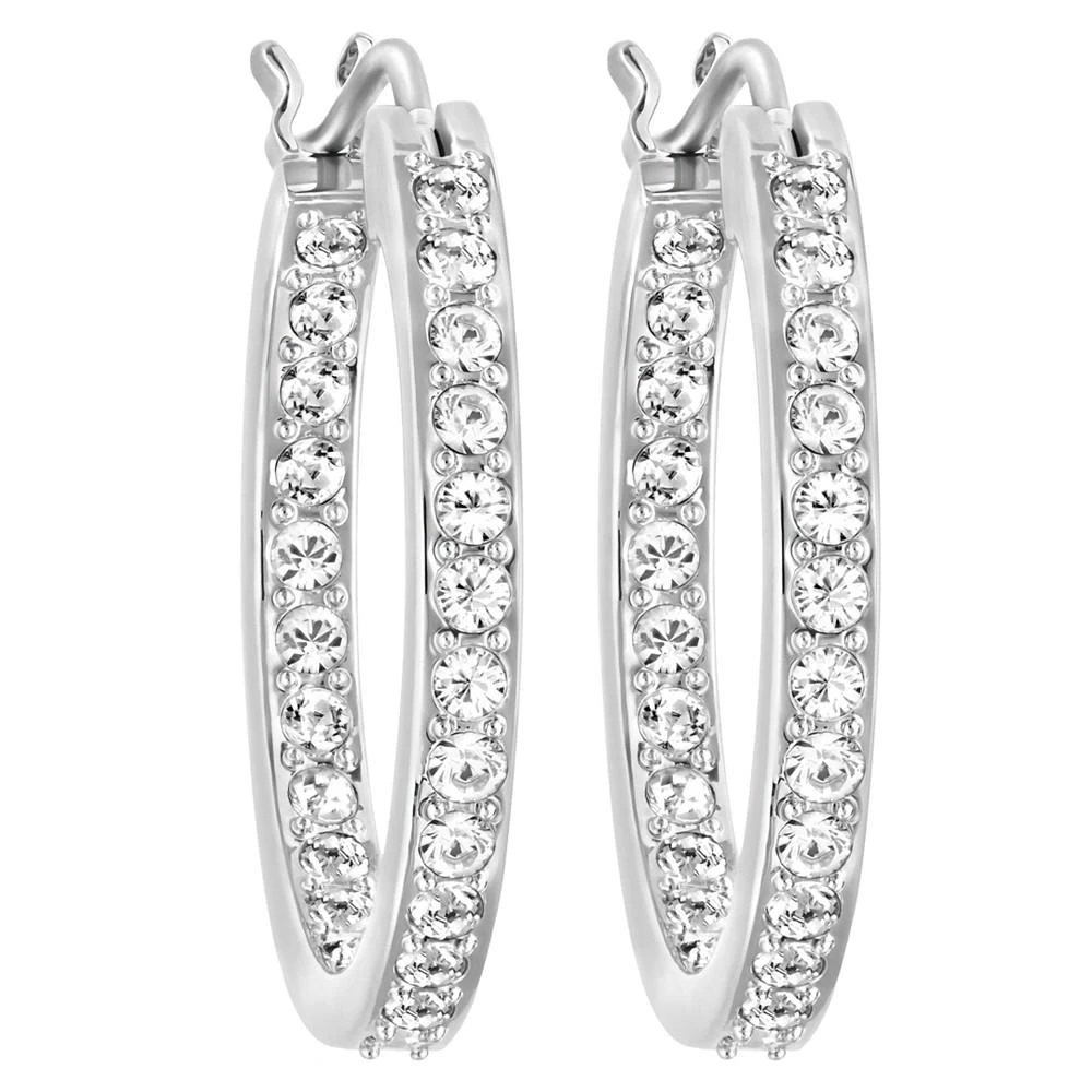 商品Swarovski|Small Sommerset Crystal Hoop Earrings,3/4",价格¥367,第1张图片