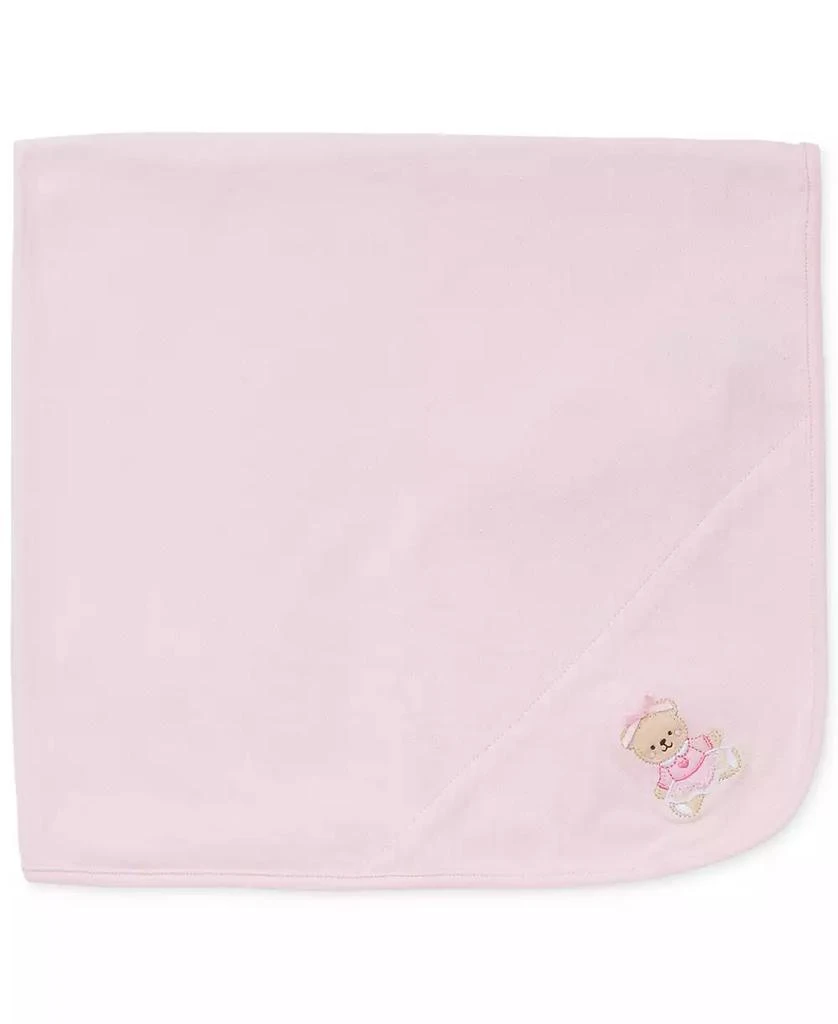 商品Little Me|Baby Girls Sweet Bear Blanket,价格¥99,第1张图片