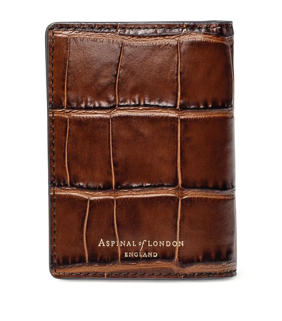 商品Aspinal of London|Leather Bifold Card Holder,价格¥525,第3张图片详细描述