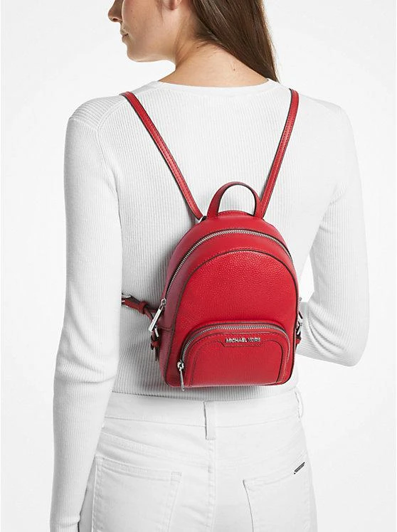 商品Michael Kors|Jaycee Extra-Small Pebbled Leather Convertible Backpack,价格¥535,第5张图片详细描述