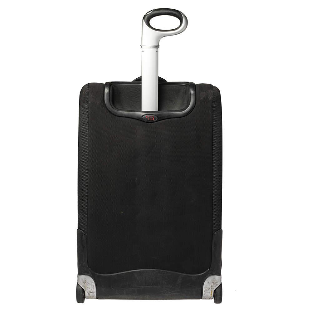 Tumi Black Nylon T3 Expandable Carry On Trolley Suitcase商品第4张图片规格展示