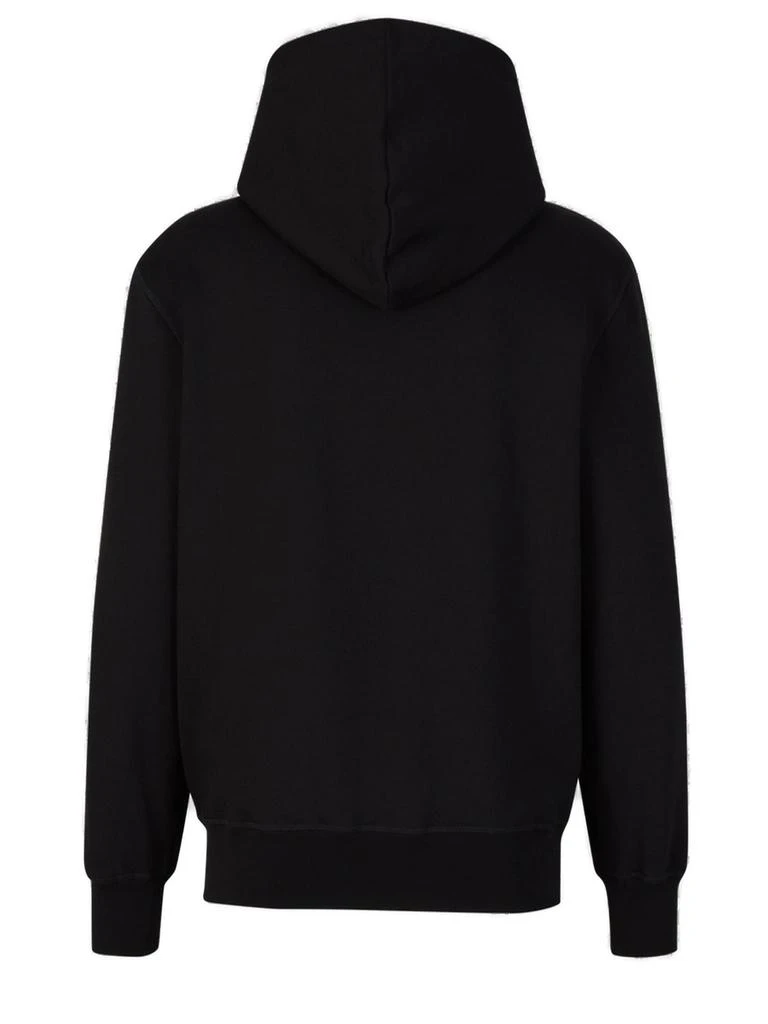 商品Alexander McQueen|Alexander McQueen Logo Printed Drawstring Hoodie,价格¥3818,第2张图片详细描述