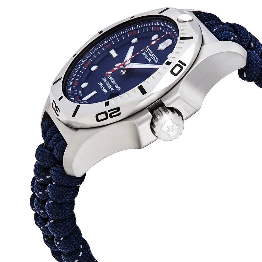 商品Victorinox|Victorinox I.N.O.X. Professional Diver Blue Dial Mens Watch 241843,价格¥3276,第2张图片详细描述