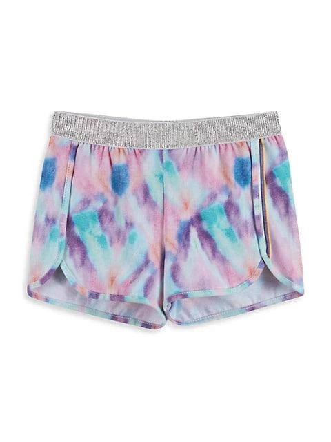 商品Andy & Evan|Little Girl's 2-Piece Tie-Dye T-Shirt & Shorts Set,价格¥195,第4张图片详细描述