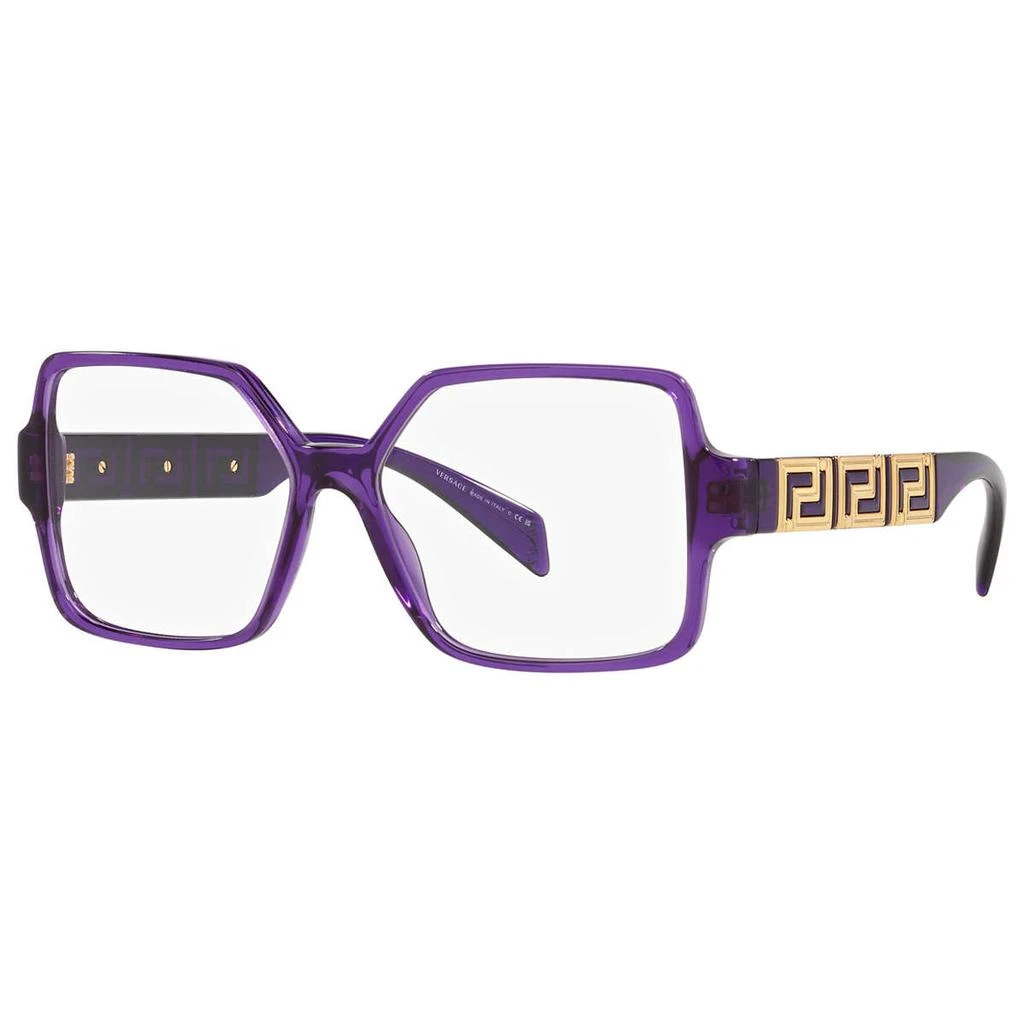 商品Versace|Versace 紫色 Cat-Eye 眼镜,价格¥702,第1张图片