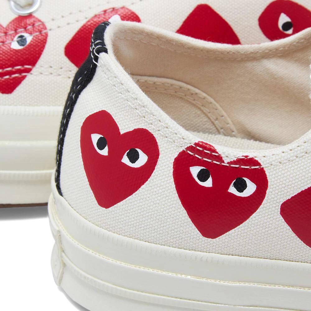 商品Comme des Garcons|Comme des Garcons Play x Converse Chuck Taylor Multi Heart 1,价格¥1200,第4张图片详细描述