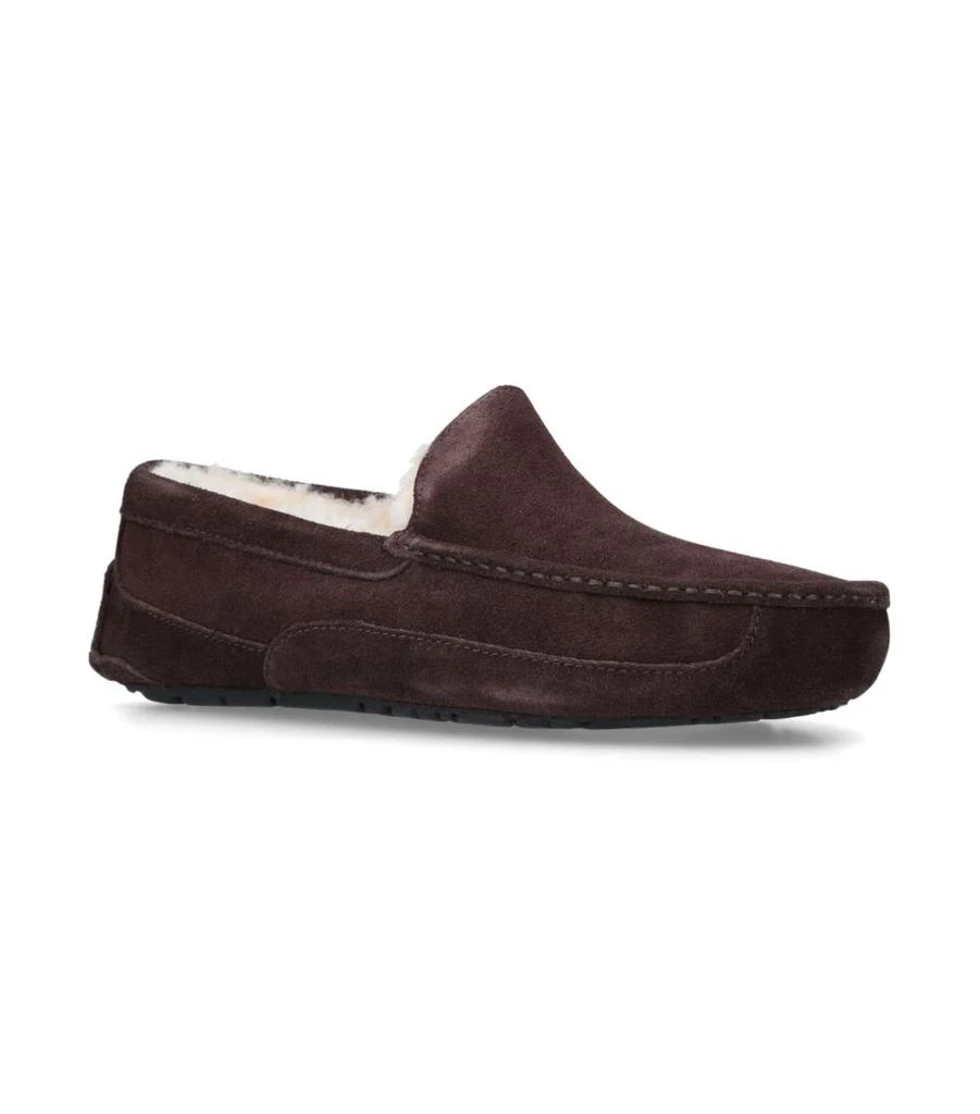 商品UGG|Suede Ascot Slippers,价格¥1222,第1张图片