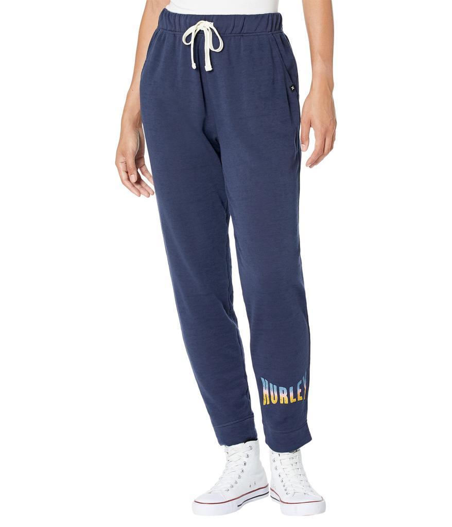 商品Hurley|Delilah Burnout Fleece Joggers,价格¥338,第1张图片