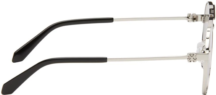 商品Off-White|Silver Ruston Sunglasses,价格¥3061,第2张图片详细描述