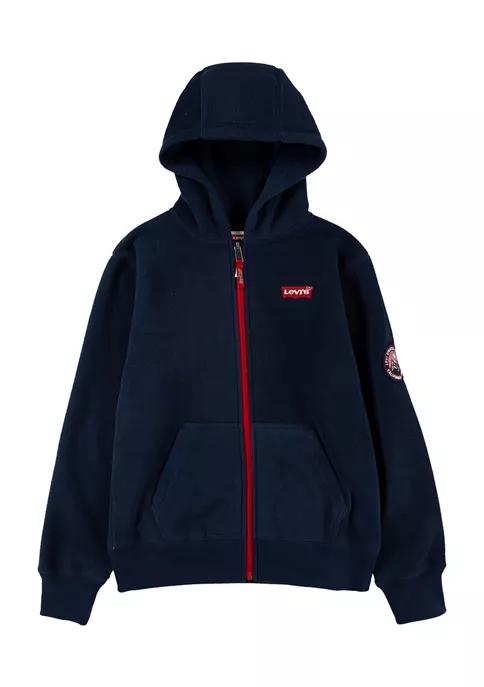 product Levi's® | Boys 8-20 Cozy Hooded Zip Up Jacket img