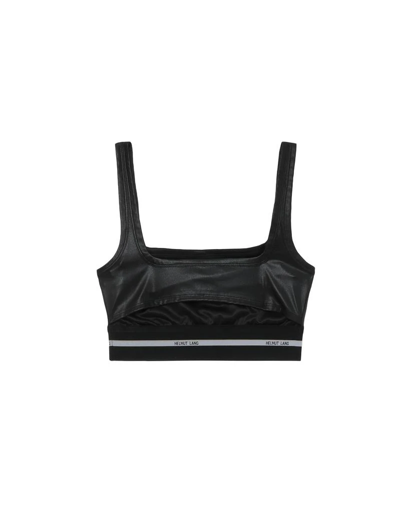 Faux leather bra top 商品