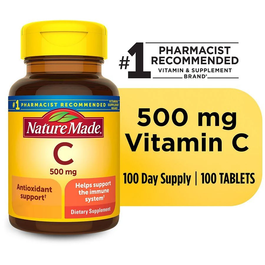 Nature Made Vitamin C 500 Mg Tablets 7