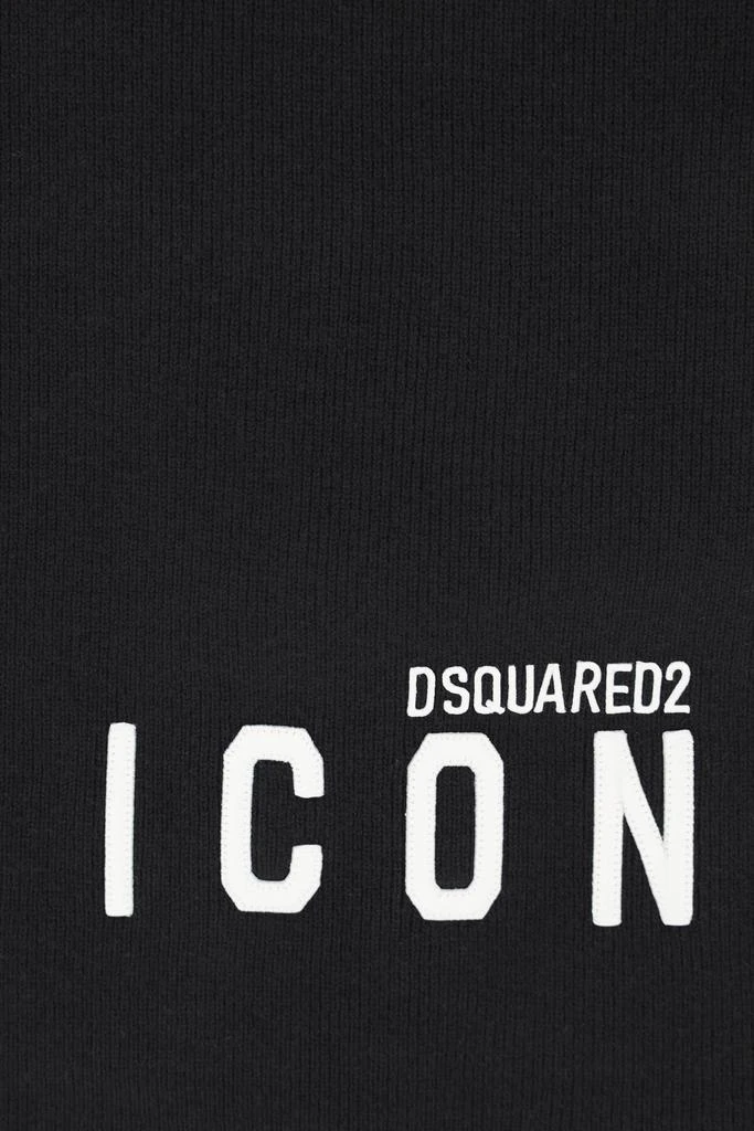 商品DSQUARED2|icon Wool Scarf,价格¥1941,第4张图片详细描述