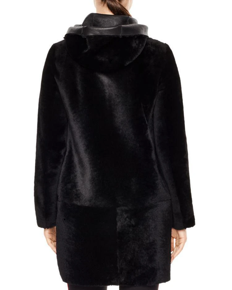 商品Sandro|Bala Reversible Real Lamb Shearling Coat,价格¥7724,第2张图片详细描述