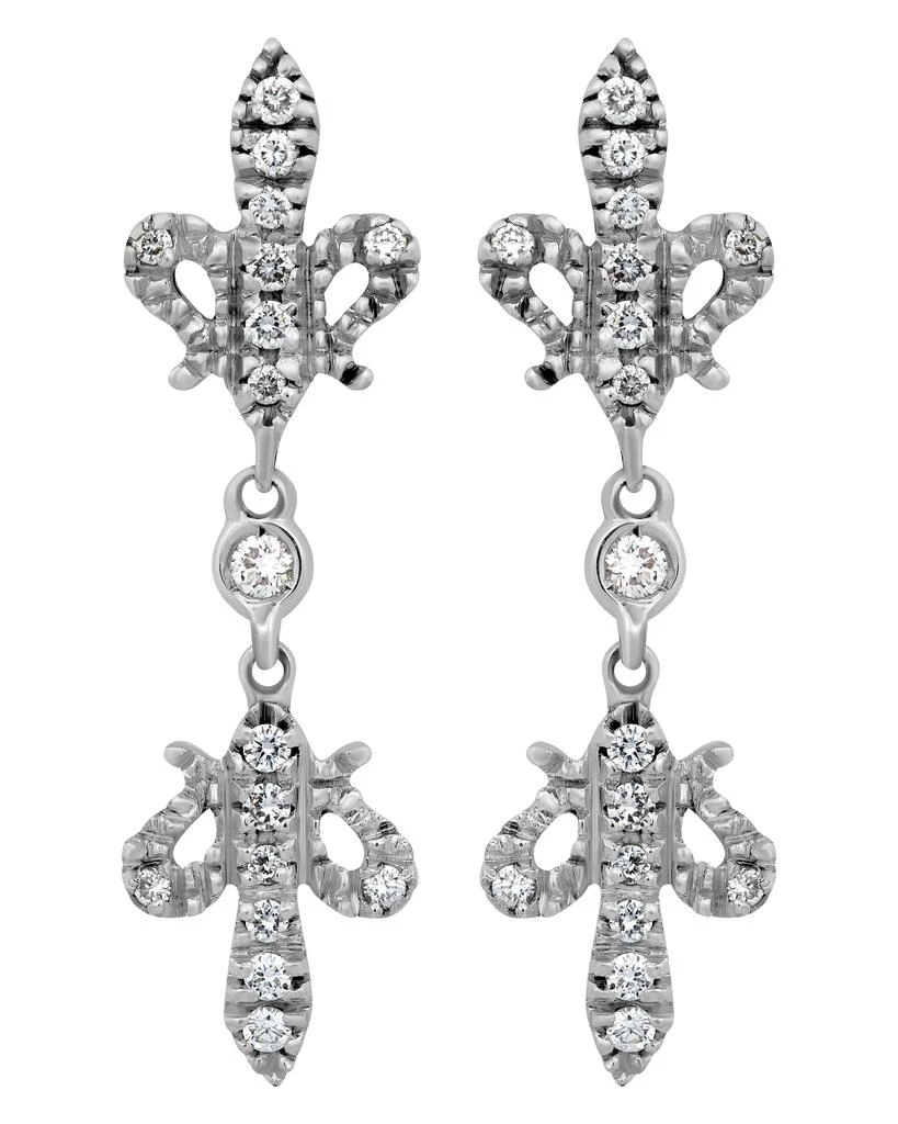商品Piero Milano|Piero Milano Women's 18K White Gold Earrings,价格¥4637,第1张图片