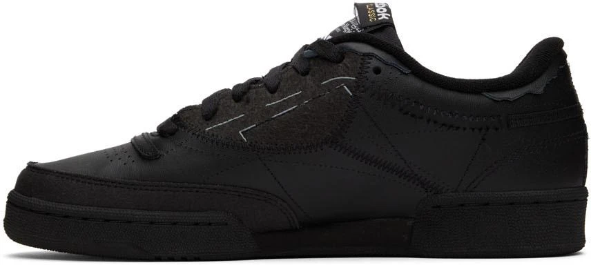 商品MAISON MARGIELA|Black Reebok Edition Club C 'Memory Of Shoes' Sneakers,价格¥964,第3张图片详细描述