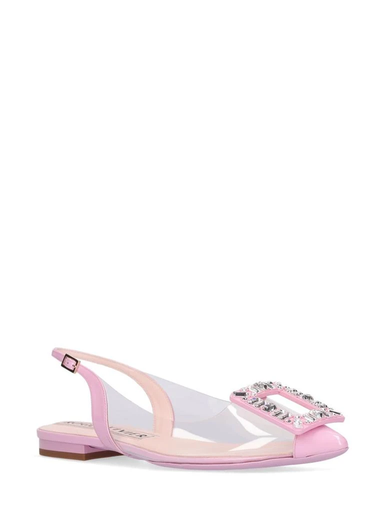 商品Roger Vivier|10mm Gommettine Pvc Slingback Flats,价格¥8806,第2张图片详细描述