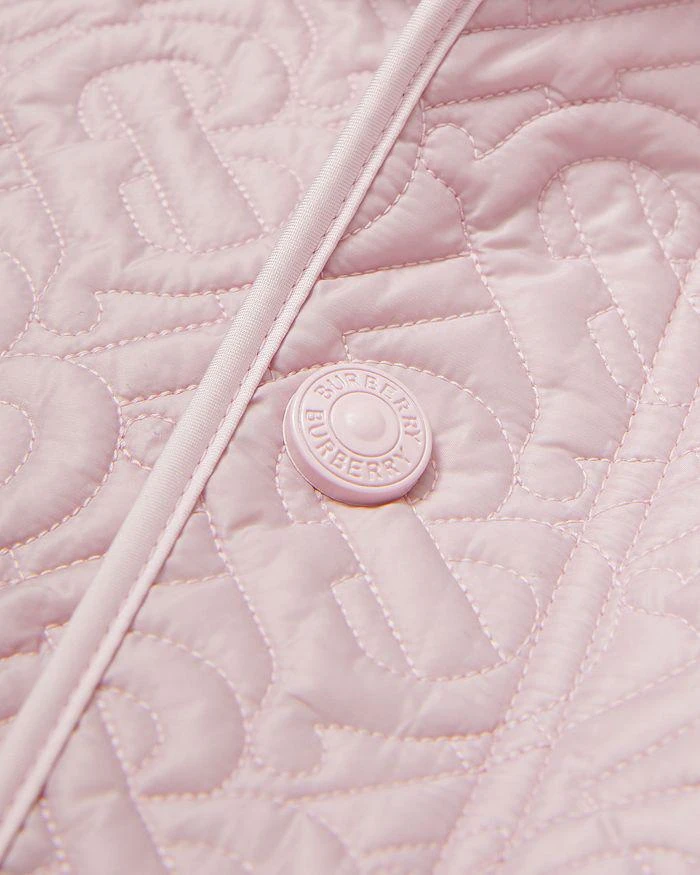 商品Burberry|Girls' Monogram Quilted Panel Jacket - Little Kid, Big Kid,价格¥1679,第3张图片详细描述