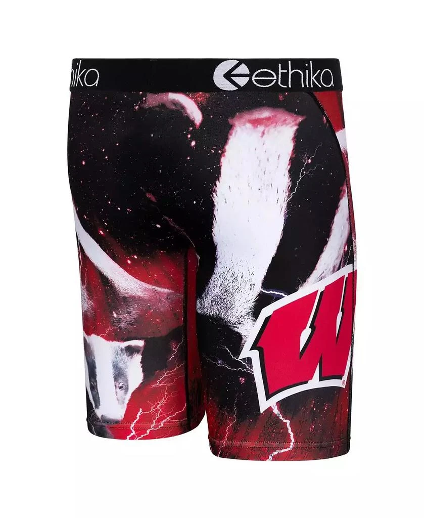 商品Ethika|Men's Red Wisconsin Badgers Spirit Boxer Briefs,价格¥243,第3张图片详细描述