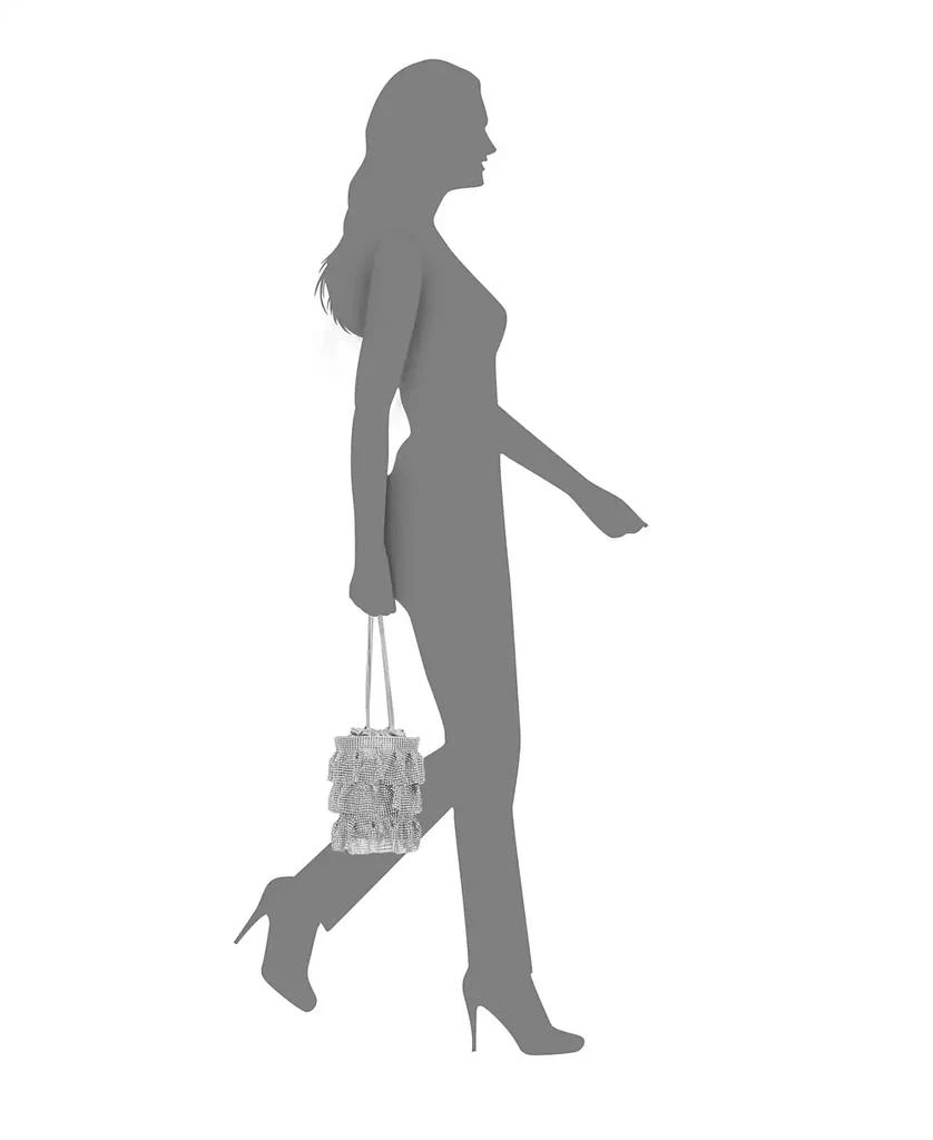 4 Tired Crystal Mesh Pouch Bag 商品
