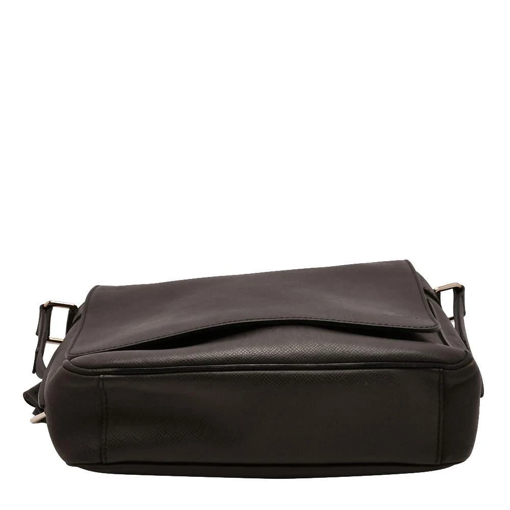 商品[二手商品] Louis Vuitton|Louis Vuitton Grey Taiga Leather Roman MM Bag,价格¥8360,第4张图片详细描述
