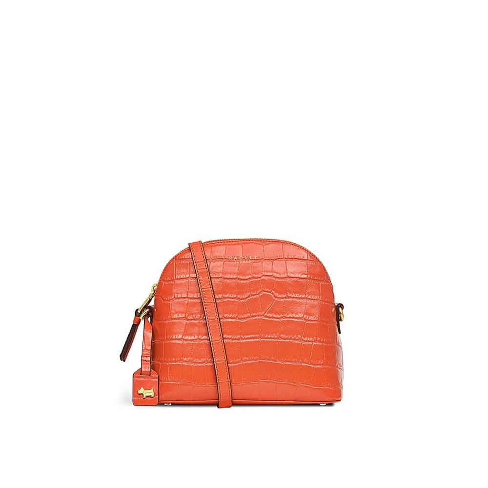 商品Radley|Women's Chelsea Faux Croc Zip Top Cross Body,价格¥741,第1张图片