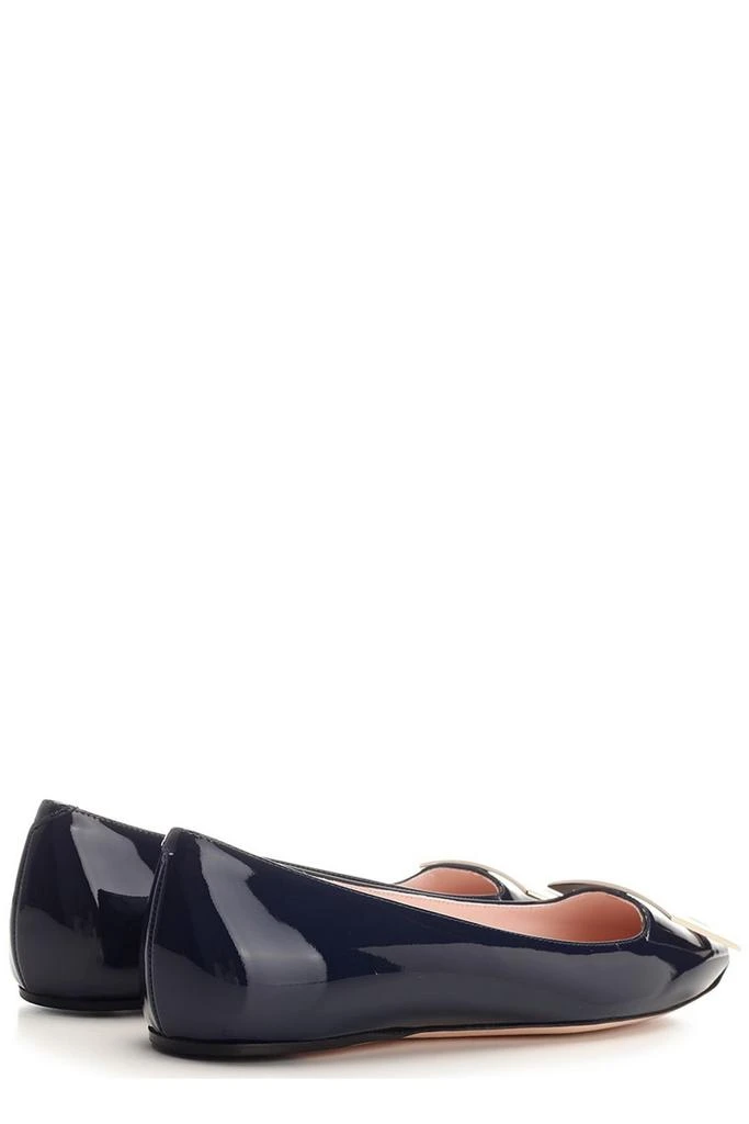 商品Roger Vivier|Roger Vivier Trompette Buckle Ballerina Flats,价格¥4927,第3张图片详细描述