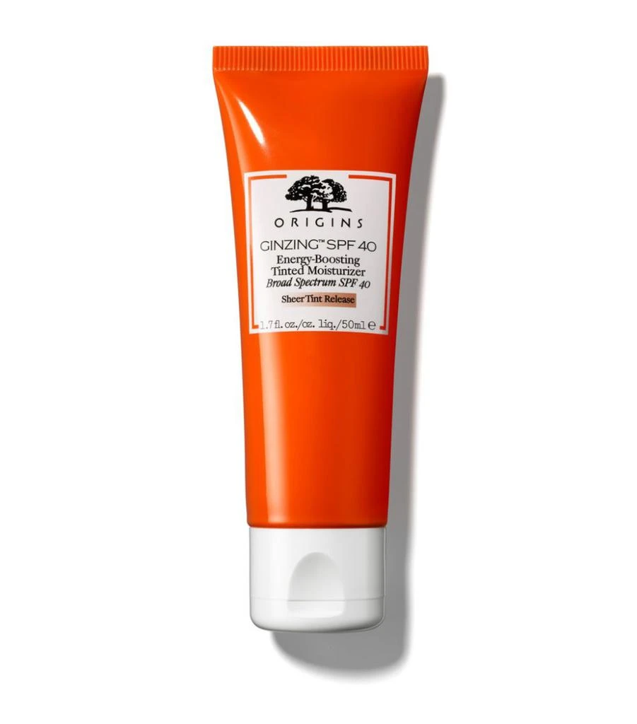 商品Origins|GinZing SPF 40 Energy-Boosting Tinted Moisturizer (50ml),价格¥363,第1张图片