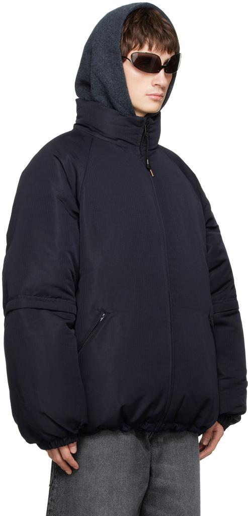 商品Acne Studios|Navy Reversible Down Jacket,价格¥5658,第4张图片详细描述