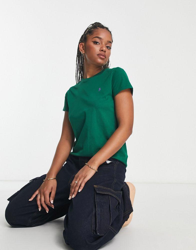 Polo Ralph Lauren short sleeve t-shirt in green商品第1张图片规格展示