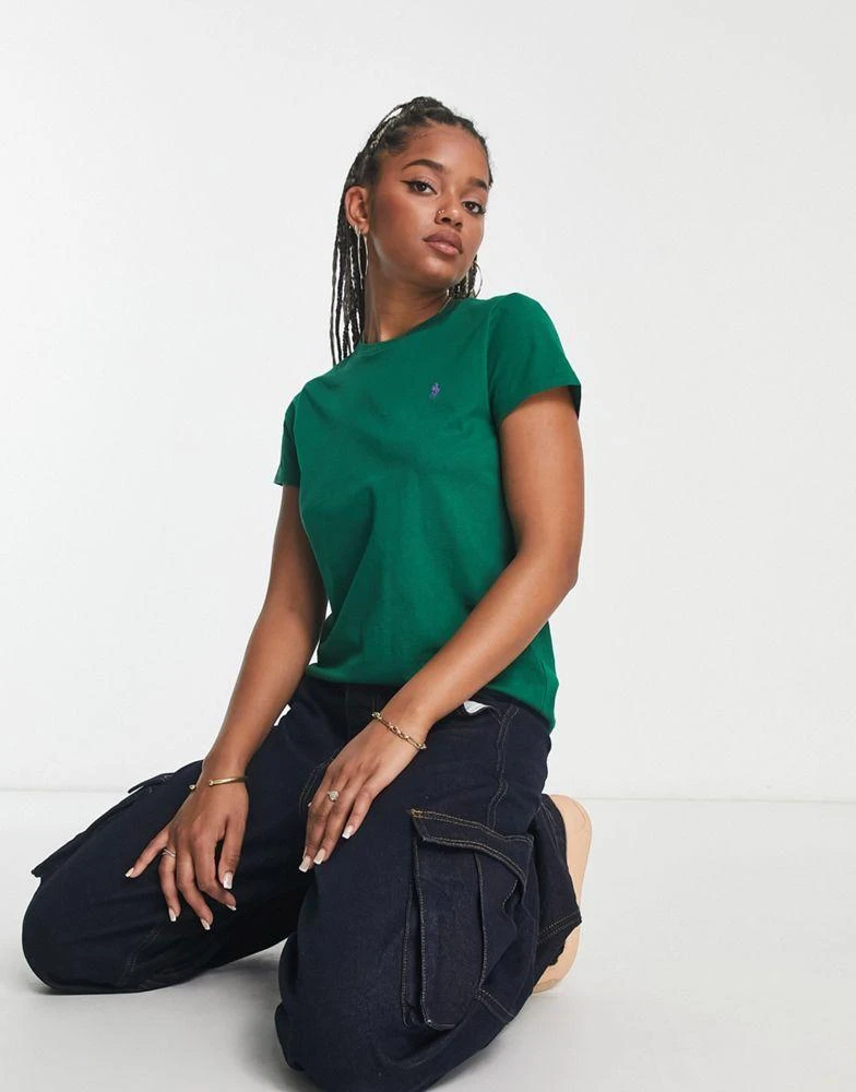 商品Ralph Lauren|Polo Ralph Lauren short sleeve t-shirt in green,价格¥368,第1张图片