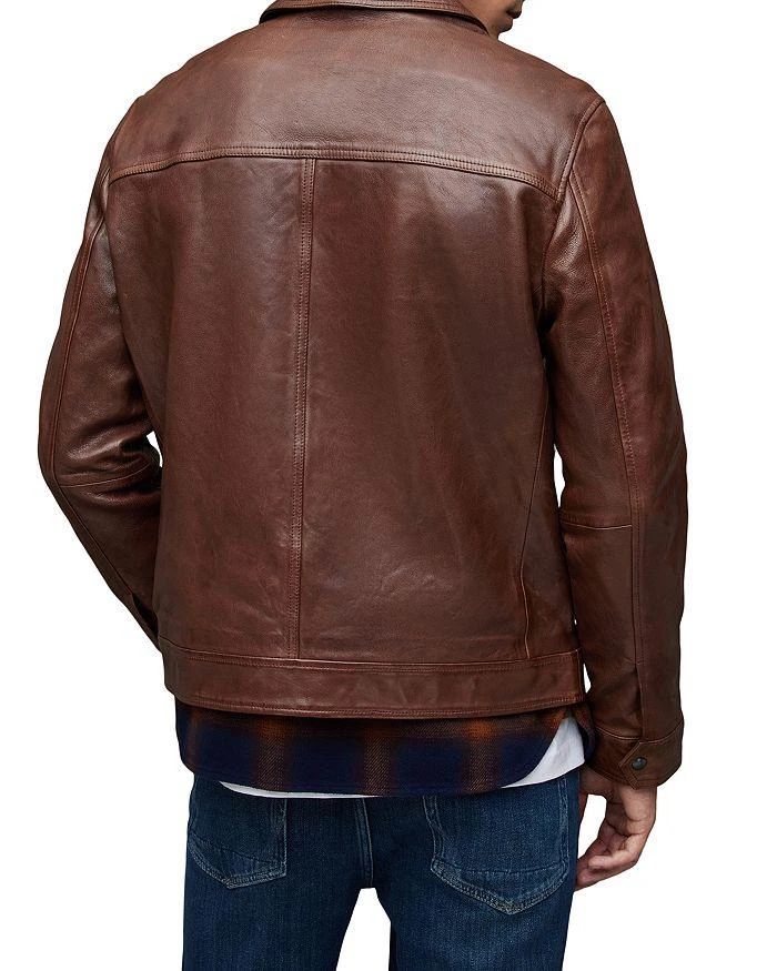 商品ALL SAINTS|Brim Leather Jacket,价格¥5620,第4张图片详细描述