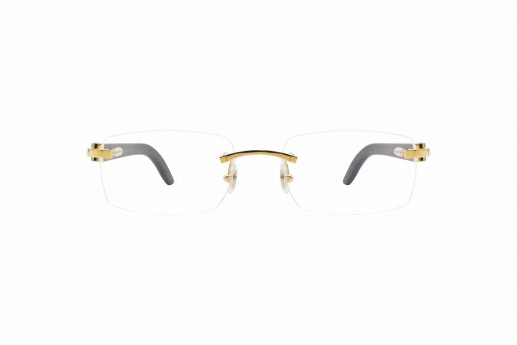 商品Cartier|Cartier Rimless Rectanglular Frame Glasses,价格¥13299,第1张图片