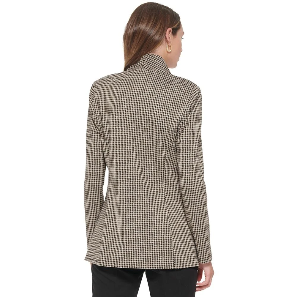 商品Tommy Hilfiger|Women's Snap-Front Houndstooth Jacket,价格¥413,第2张图片详细描述