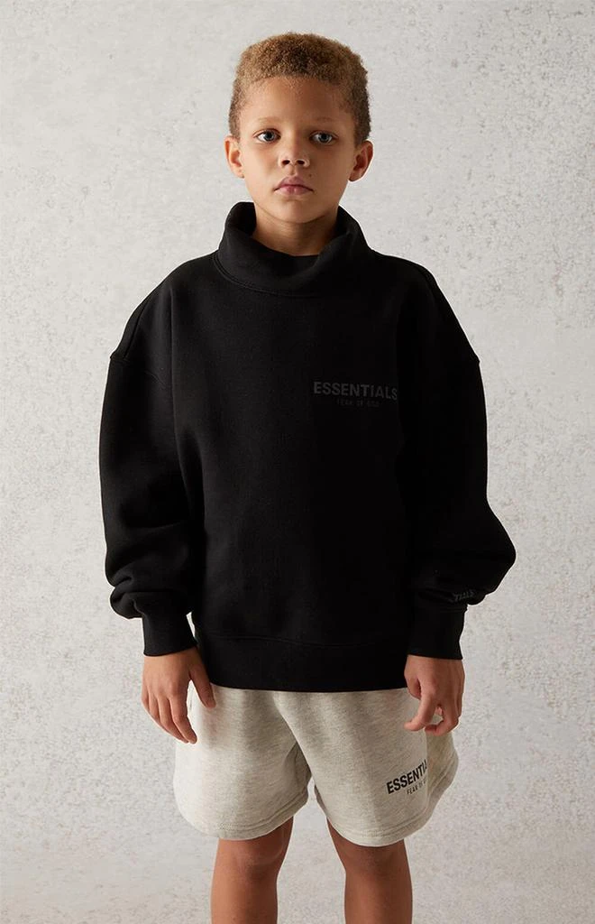 商品Essentials|Black Mock Neck Sweatshirt,价格¥207,第2张图片详细描述