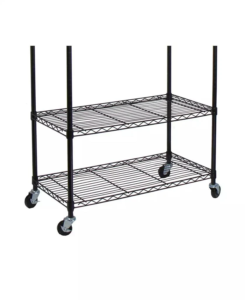 Garment Rack with Adjustable Shelves with Hooks 商品