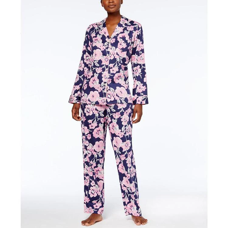 商品Ralph Lauren|Printed Sateen Pajama Set,价格¥358,第1张图片