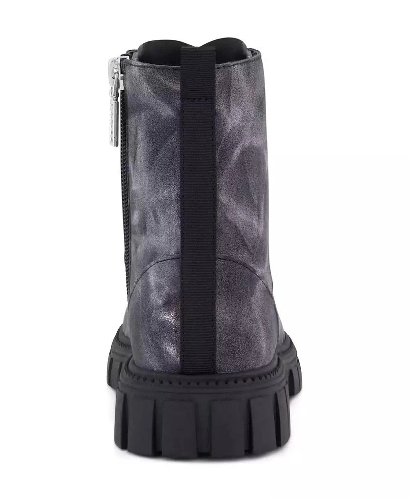 商品DKNY|Big Girls Carrie Side Zipper Moto Shine Boots,价格¥413,第3张图片详细描述