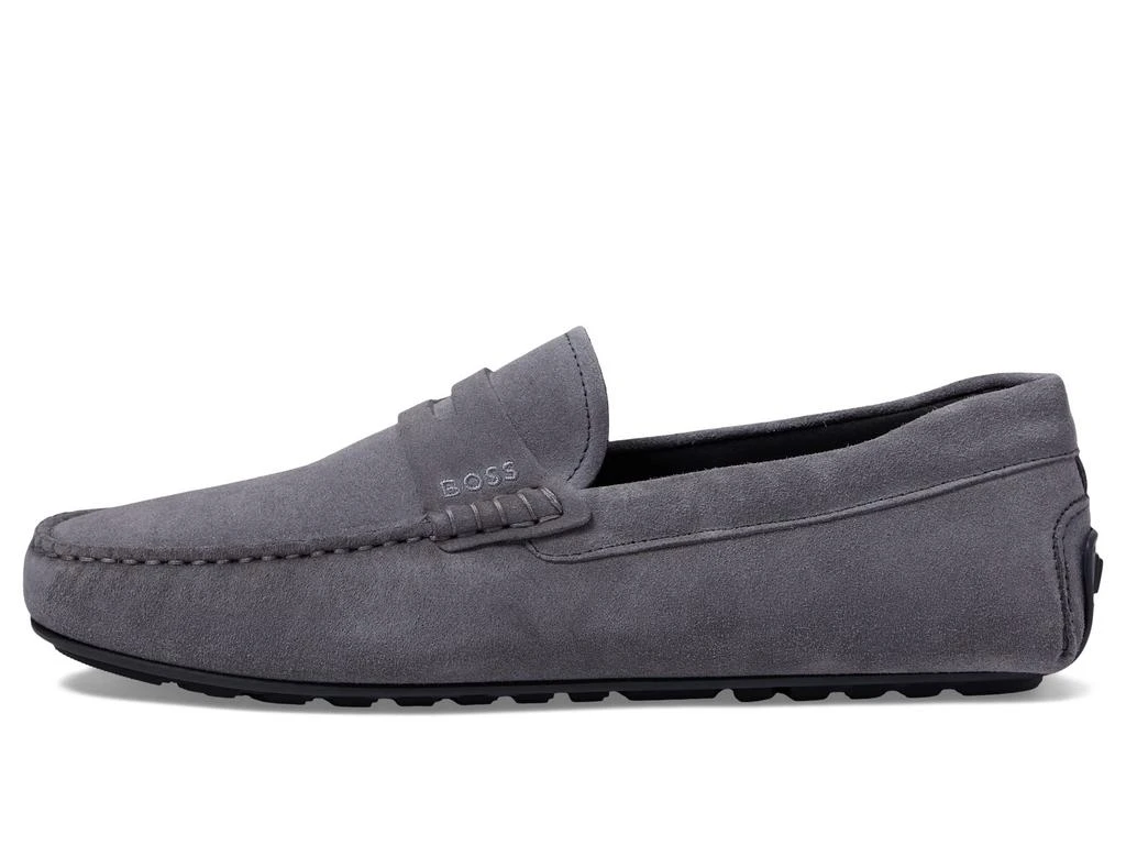 商品Hugo Boss|Noel Suede Penny Loafer Moccasins,价格¥821,第4张图片详细描述