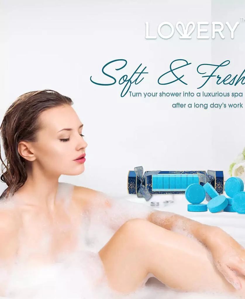 商品Lovery|Natural Shower Steamers Body Care Set, Aromatherapy Shower Vapor Tablets, Birthday and Thank You Gifts, 8 Piece,价格¥185,第5张图片详细描述