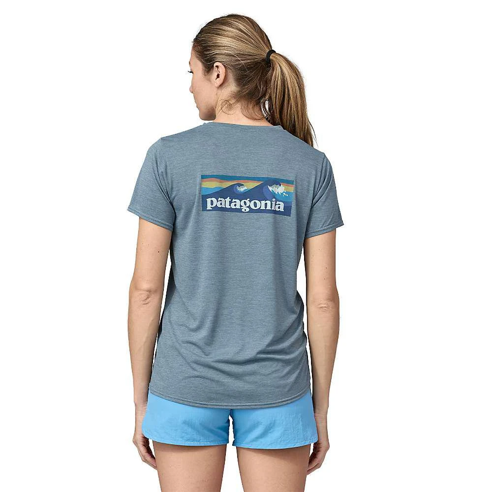 商品Patagonia|Women's Capilene Cool Daily Graphic Shirt - Water,价格¥231,第3张图片详细描述