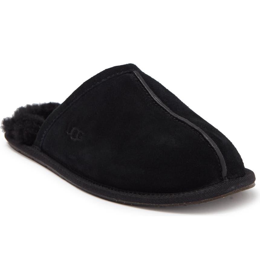 Pearle Faux Fur Lined Scuff Slipper商品第1张图片规格展示