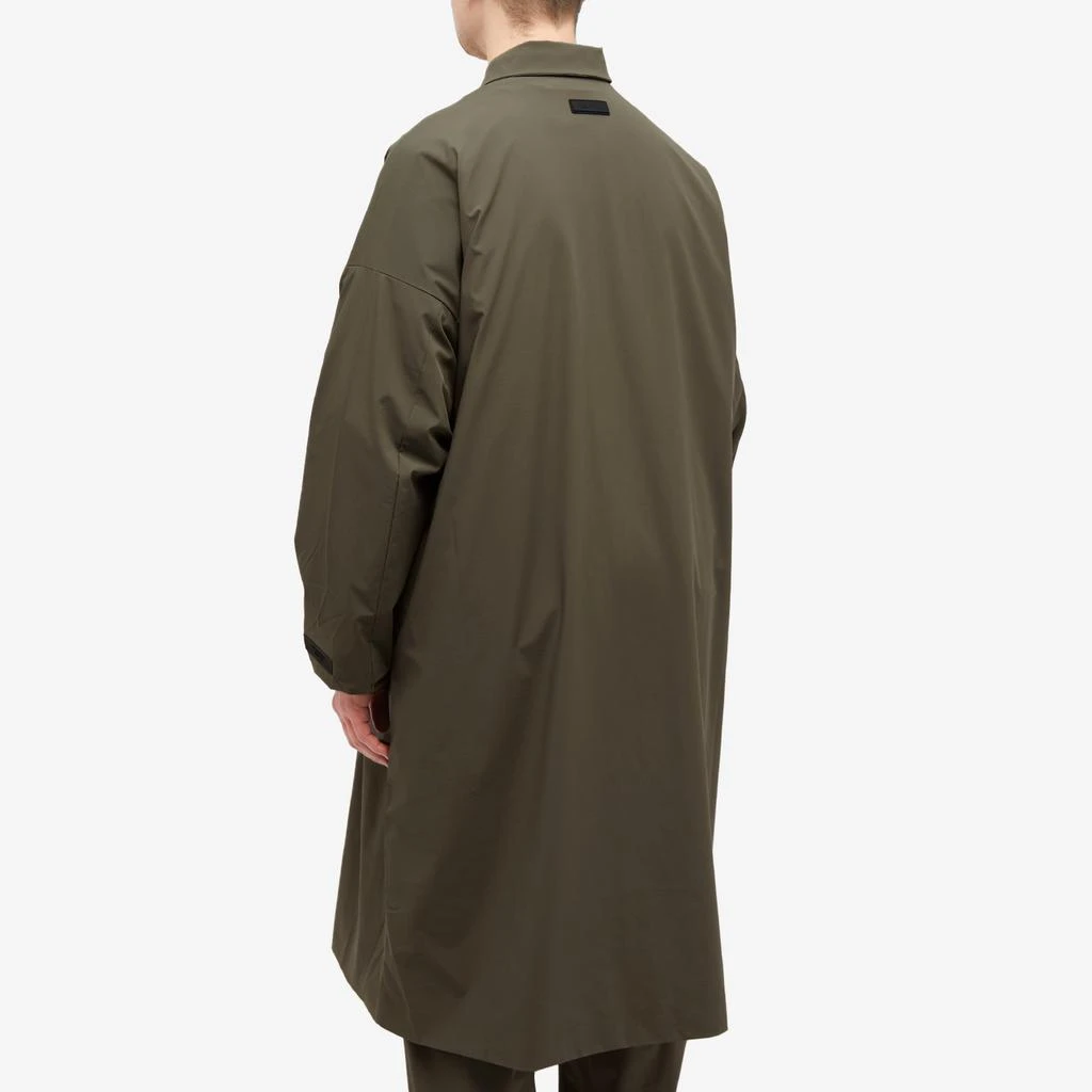 商品Essentials|Fear of God ESSENTIALS Spring Nylon Car Coat - Ink,价格¥1676,第3张图片详细描述