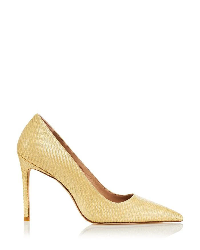 商品Stuart Weitzman|Women's Stuart Pointed Toe High Heel Pumps,价格¥1069,第2张图片详细描述