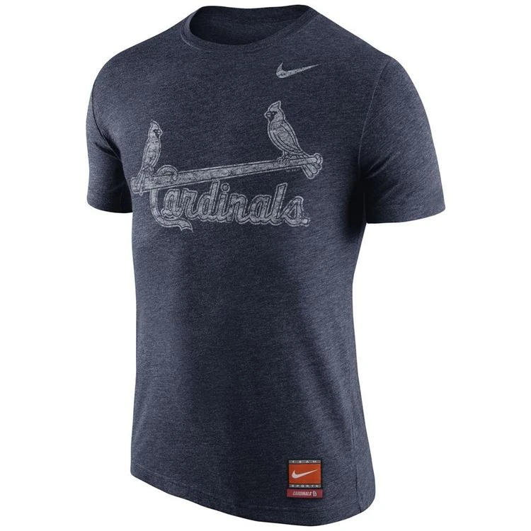 商品NIKE|Men's St. Louis Cardinals Cooperstown Wordmark T-Shirt,价格¥124,第2张图片详细描述