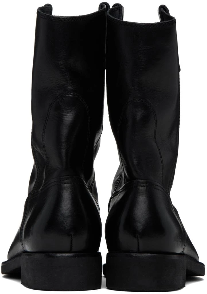 商品Golden Goose|Black Biker Boots,价格¥8003,第2张图片详细描述