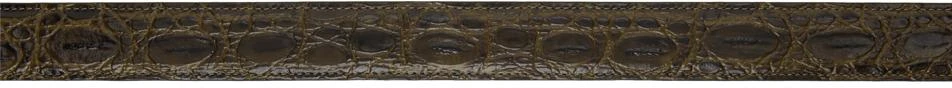 商品Lemaire|Brown & Green Military 30 Belt,价格¥2176,第2张图片详细描述