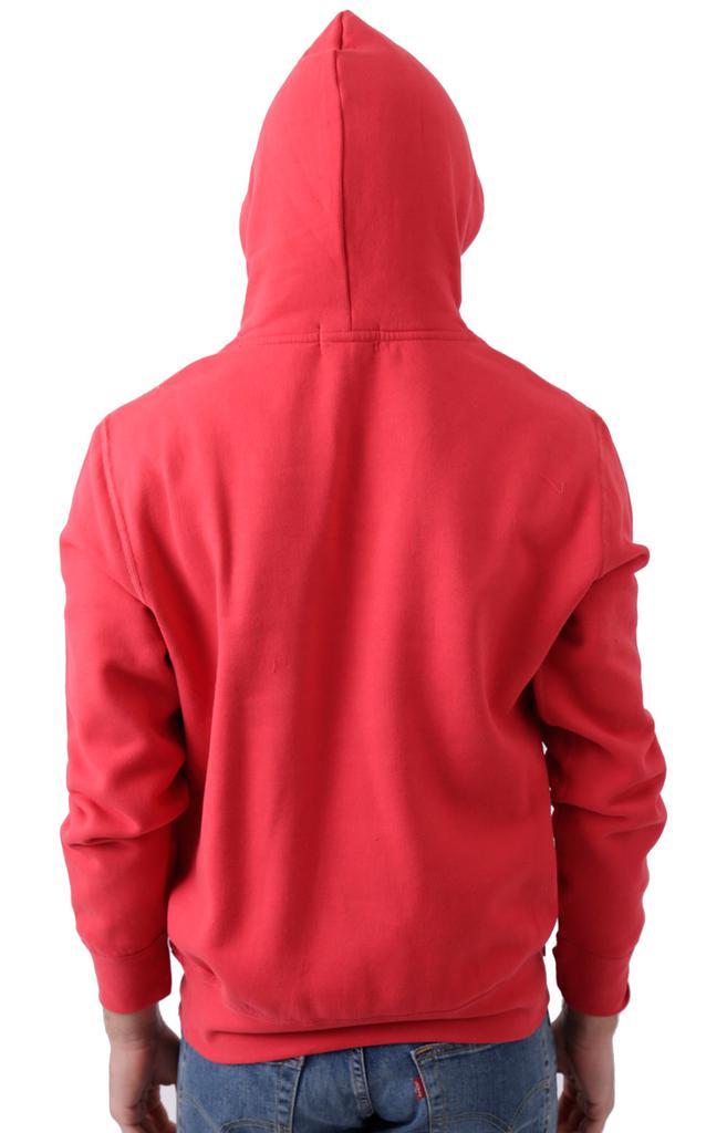 商品Ralph Lauren|The RL Fleece Logo Pullover Hoodie - Red,价格¥551,第5张图片详细描述