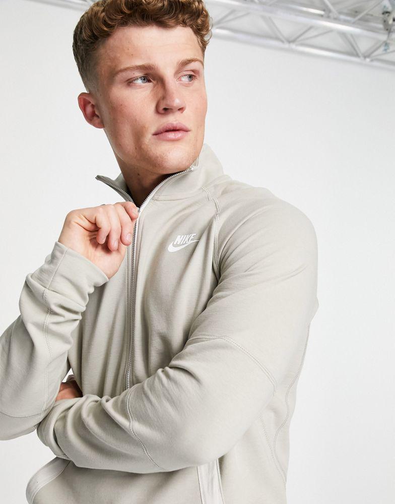 商品NIKE|Nike Modern Essentials half-zip sweat in stone,价格¥348,第1张图片